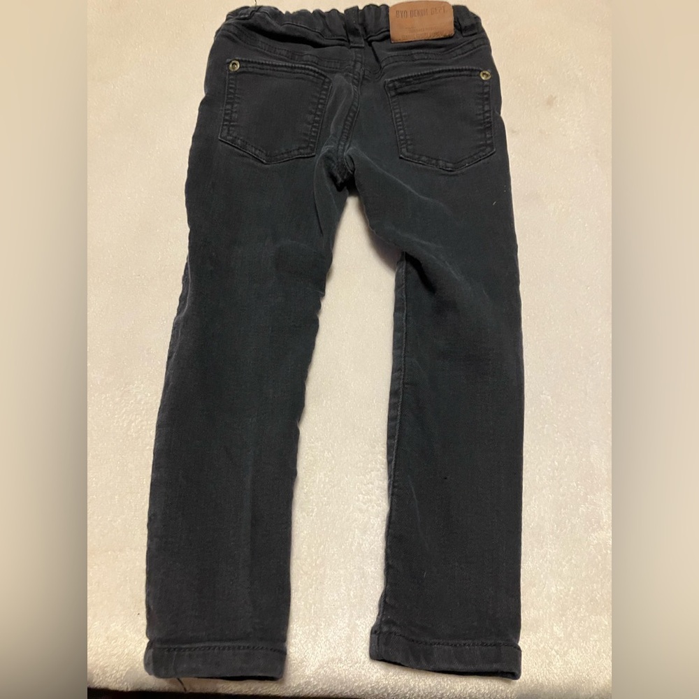 Zara Black Straight-Leg Pants - Picture 2 of 4